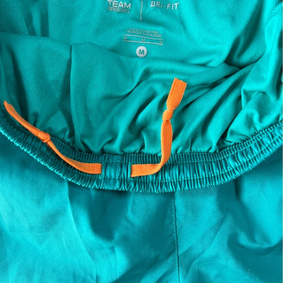 Miami Dolphins Nike Performance Dri-Fit Running Shorts - Picture 6 of 8